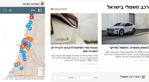 מתחם רכב חשמלי מתחם רכב חשמלי